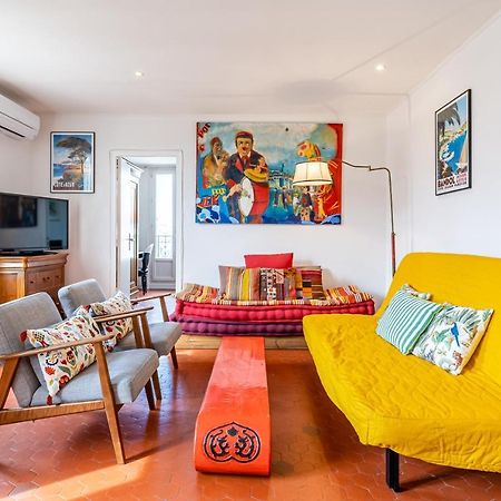 Balcon Filant, Vue 180, Store, Netflix, Clim ,Ascenseur, T2, Acces Avec Code Apartment Marseille Luaran gambar