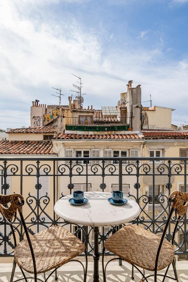 Balcon Filant, Vue 180, Store, Netflix, Clim ,Ascenseur, T2, Acces Avec Code Apartment Marseille Luaran gambar